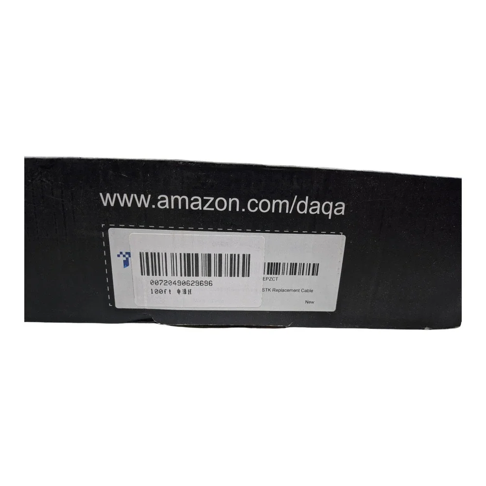 DAQA 100ft Starlink Replacement Cable Gray Outdoor CMX 26AWG FTP‎ 75C E238846-TM